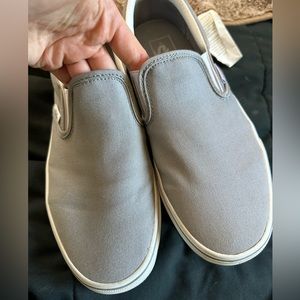 Vans classic slip on gray women size 9